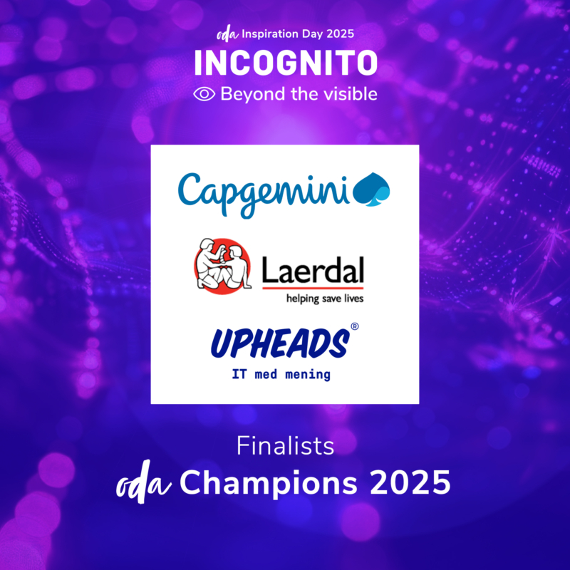 The finalists of ODA Champions Award 2025