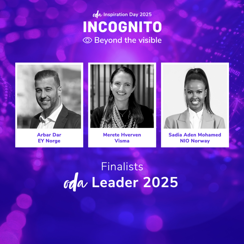 The finalists of ODA Leader Award 2025