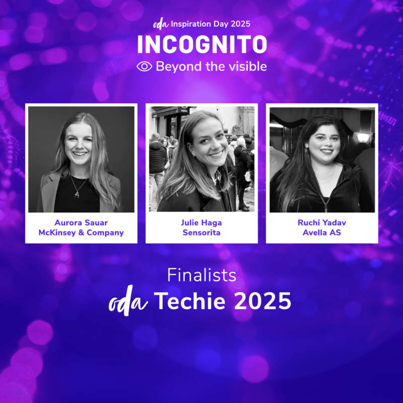 The finalists of ODA Techie Award 2025